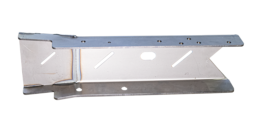 Kentrol Replacement Frame Section, Rust Buster, Left Rear Over Axle Frame Section, Raw, 3/16 Inch Steel, Welding Required – RB7321L