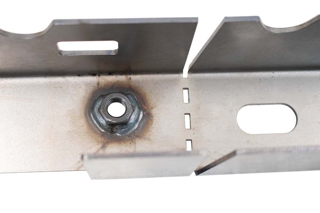 Kentrol Replacement Frame Section, Rust Buster, Left Rear Frame Section, Raw, Steel, With Welded Nuts, Welding Required – RB8410L