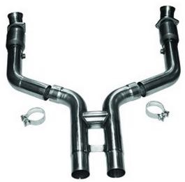 Kooks Exhaust Crossover Pipe, Exhaust Crossover Pipe H Pipe, Stainless Steel, 3 Inch Diameter Pipe with 2-3/4 Inch OEM Outlets – 11413500