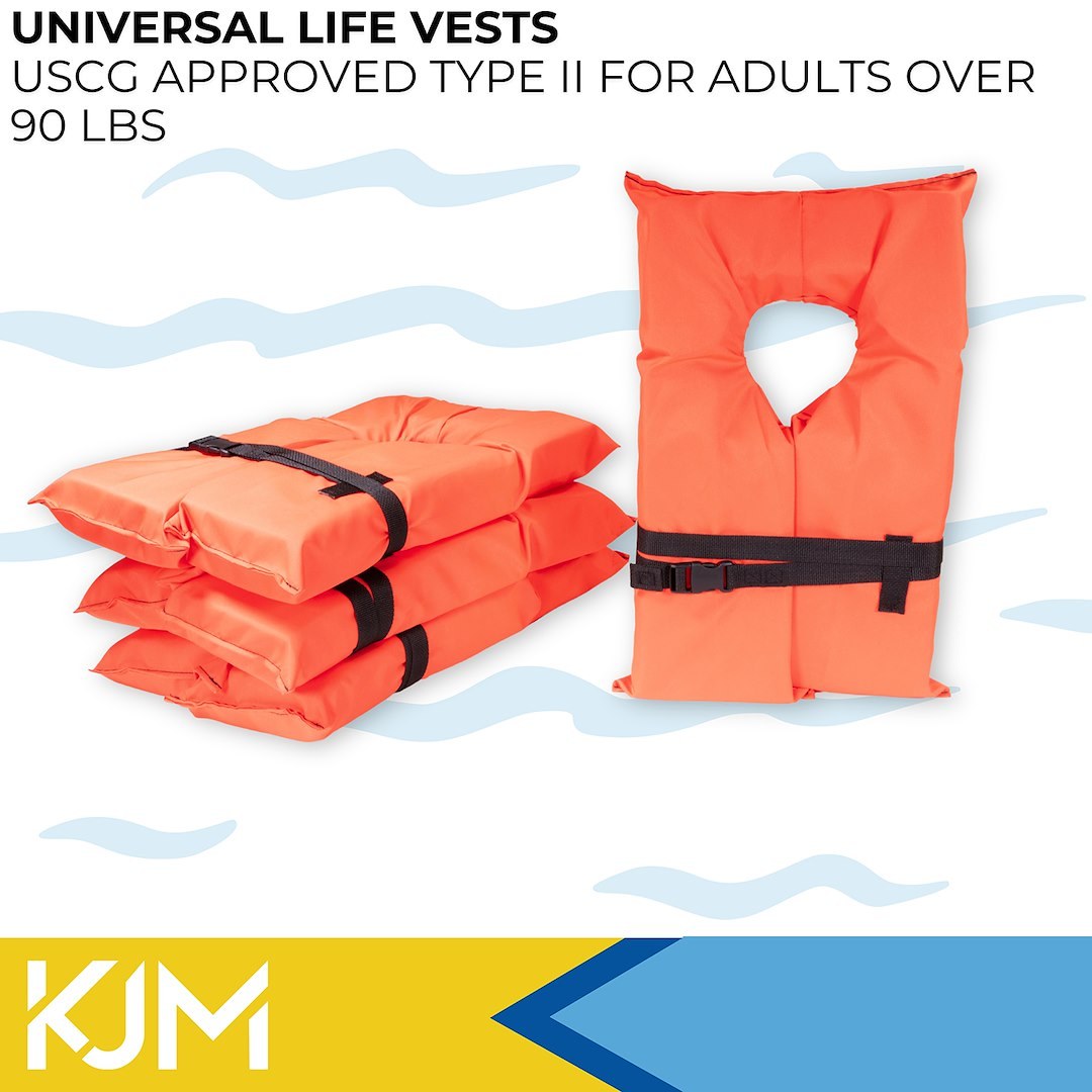 Kjm Boater Safety Kit, For Boats Up to 19 Foot IN Length, Uscg/ Us Coast Guard Approved – 42100