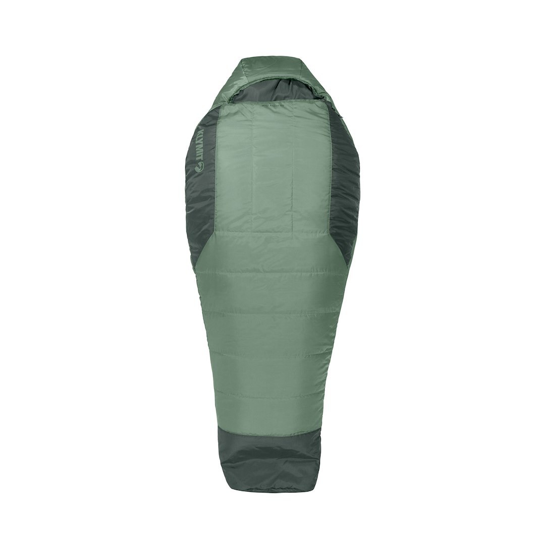 Klymit Sleeping Bag, Wild Aspen 20™, For 1 Person, Regular, 74 Length X 30 Inch Width Mummy Shape, For Temperature 20 Degree Fahrenheit – 13WAGR20C