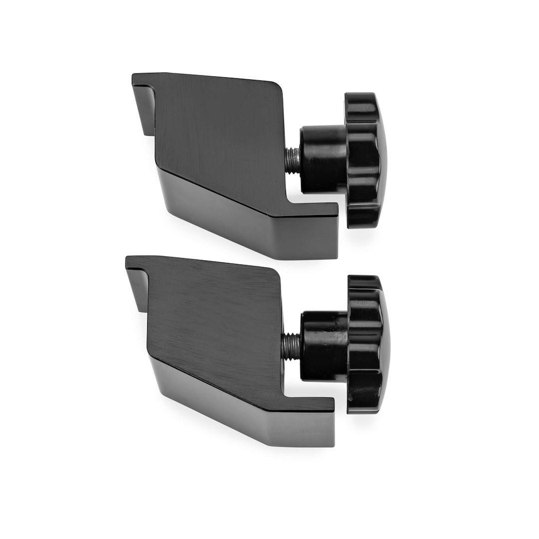 Kuat Innovat Jack Mount, Hi-Lift®, Mount Rack to T-Channels, Black, Anodized Finish, 6061-T6 Billet Machined Aluminum – AIXHLMT