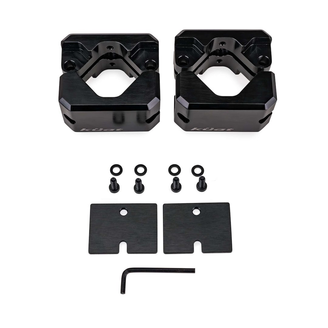 Kuat Innovat Shovel Mount, Fits Ibex Bed Cargo Racks, Black, Set of 2 – AIXSVMT