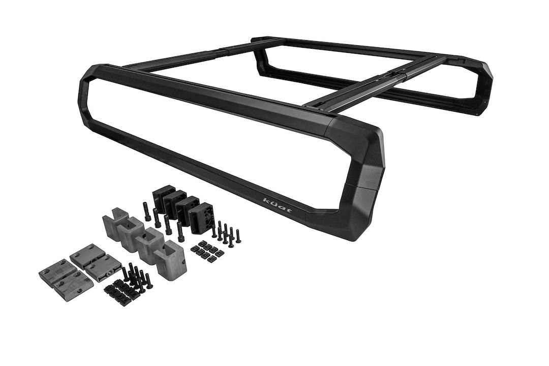 Kuat Innovat Bed Cargo Rack, Ibex, 1200 Pound Static/ 600 Pound Dynamic/ 300 Pound Off-Road Dynamic Weight Capacity, Ballistic Powder Coated – IBEXA1