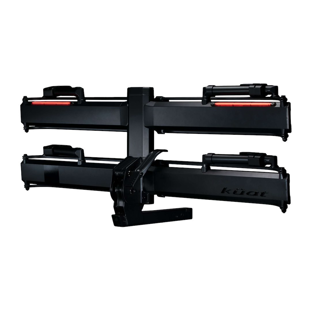 Kuat Innovat Bike Rack, Piston™ Pro X, 1.25 Inch Receiver Hitch Mount, Hold 2 Bikes, Up to 120 Pound Weight Capacity, Ratchet Arms, With Lock – PX12G
