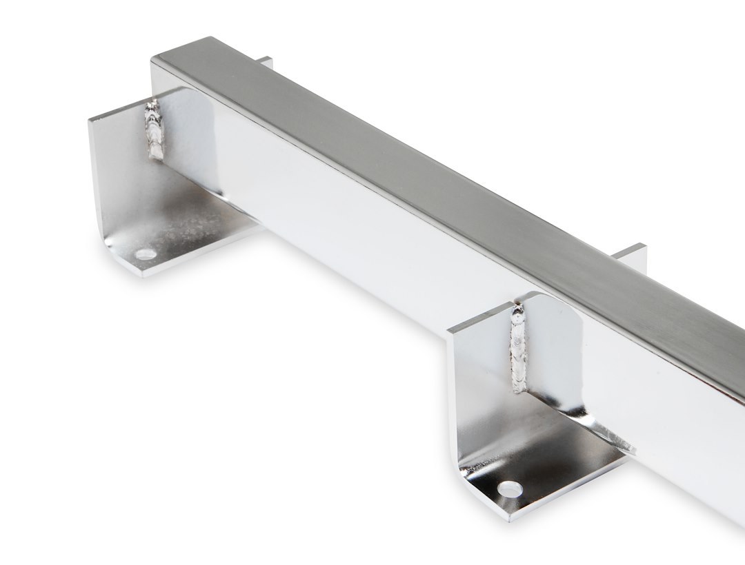 Lakewood Traction Bar, Leaf Spring Mounted, 28 Inch Long, Chrome Plated, With Rubber Snubbers/ U-Bolt/ Installation Hardware, Set of 2 – 20470