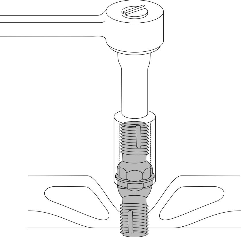 Lisle Spark Plug Thread Chaser, For Use with 14 Millimeter and 18 Millimeter Spark Plug Hole – 20200