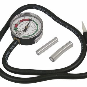 Lisle Gauge Fuel Pressure/ Vacuum, Single Gauge That Can Be Used to Display Either Fuel Pressure or Vacuum, Full Sweep Mechanical – 20300