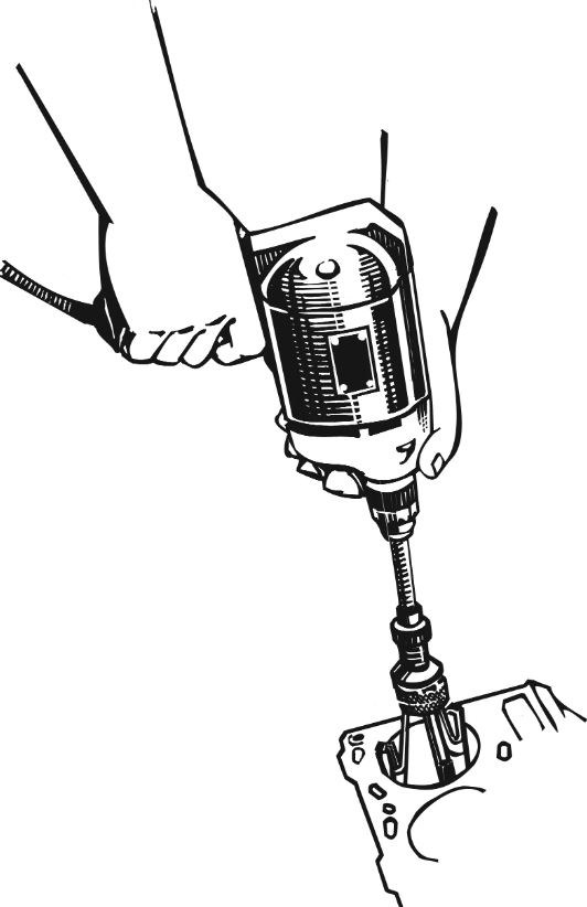 Lisle Engine Cylinder Hone, Use to Remove Glaze from Engine Cylinders, 2 Inch to 7 Inch Engine Diameter, 220 Grit – 23500