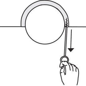 Lisle Crankshaft Rear Seal Remover/ Installation Tool, Use to Remove and Install Upper Rear Main Seals Without Dropping Crankshaft – 27000