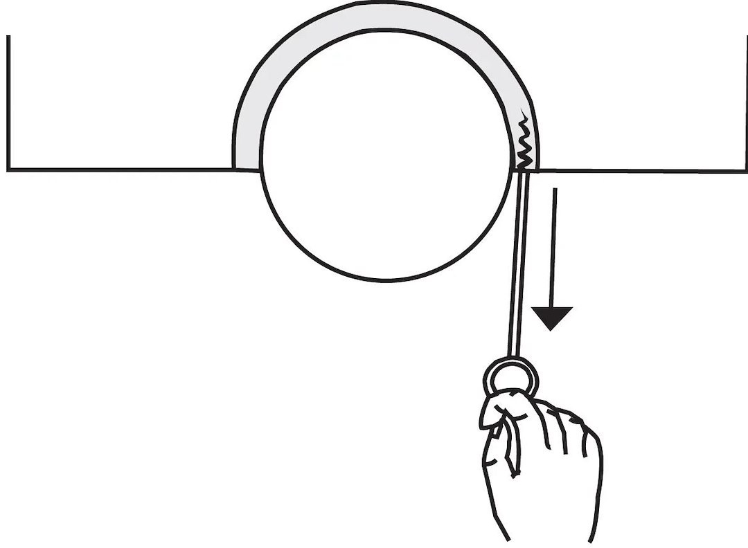 Lisle Crankshaft Rear Seal Remover/ Installation Tool, Use to Remove and Install Upper Rear Main Seals Without Dropping Crankshaft – 27000
