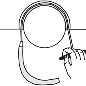 Lisle Crankshaft Rear Seal Remover/ Installation Tool, Use to Remove and Install Upper Rear Main Seals Without Dropping Crankshaft – 27000