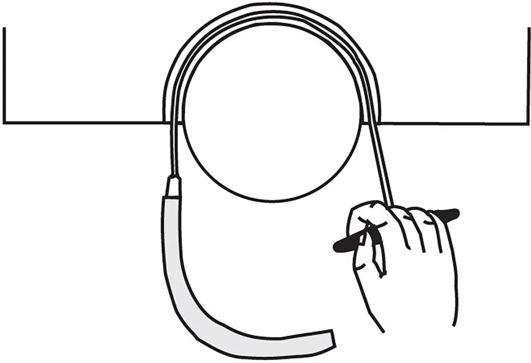 Lisle Crankshaft Rear Seal Remover/ Installation Tool, Use to Remove and Install Upper Rear Main Seals Without Dropping Crankshaft – 27000