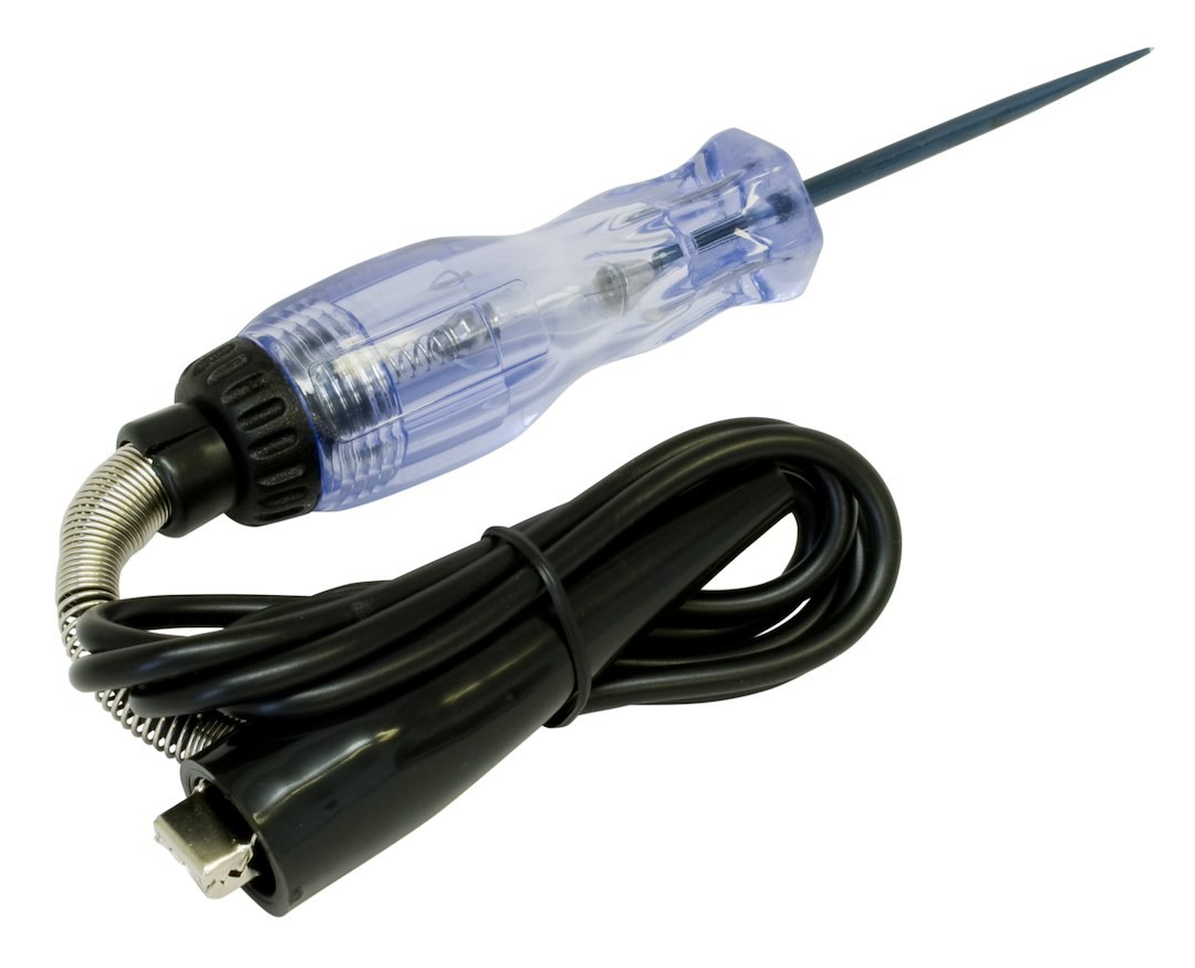 Lisle Circuit Tester, 12 Volt, Bulb Type, 1 Lead, 49 Inch Cord Length – 28400