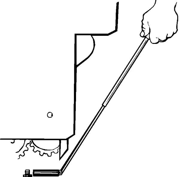 Lisle Magnetic Pickup Tool, Telescoping, 14-1/2 Inch to 23-1/4 Inch Extended Length – 31000