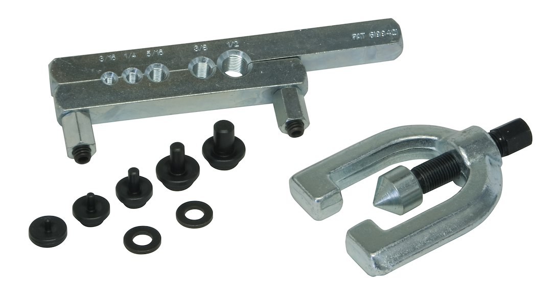 Lisle Flaring Tool, Use with Thin Wall Steel/ Aluminum/ 0.040 Wall Soft Copper Tubing, Double Flaring – 31310