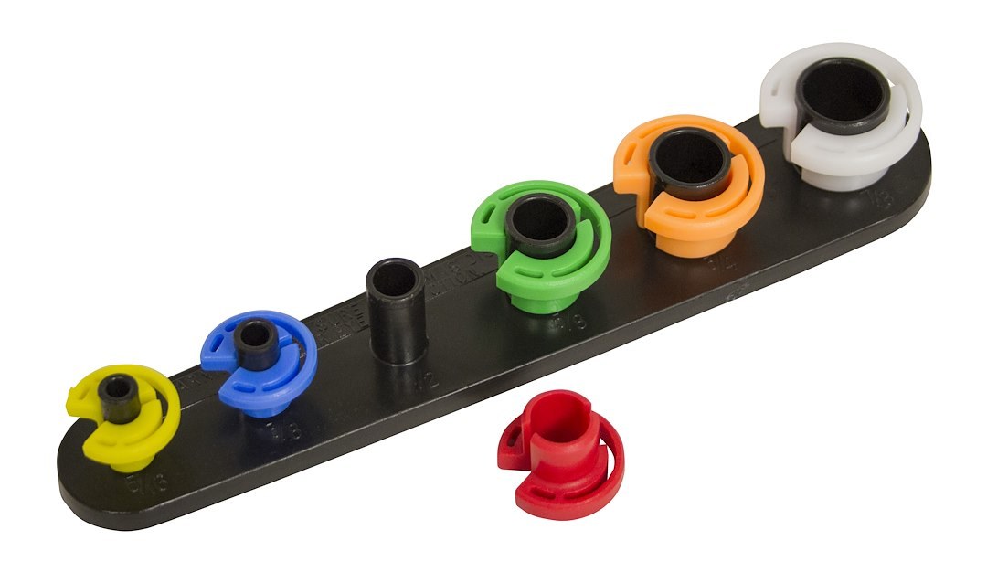Lisle Fuel Line Disconnect Tool, Fits to the Range of 5/16 Inch/ 3/8 Inch/ 1/2 Inch/ 5/8 Inch/ 3/4 Inch/ 7/8 Inch Fuel Lines, Cap Design – 37000