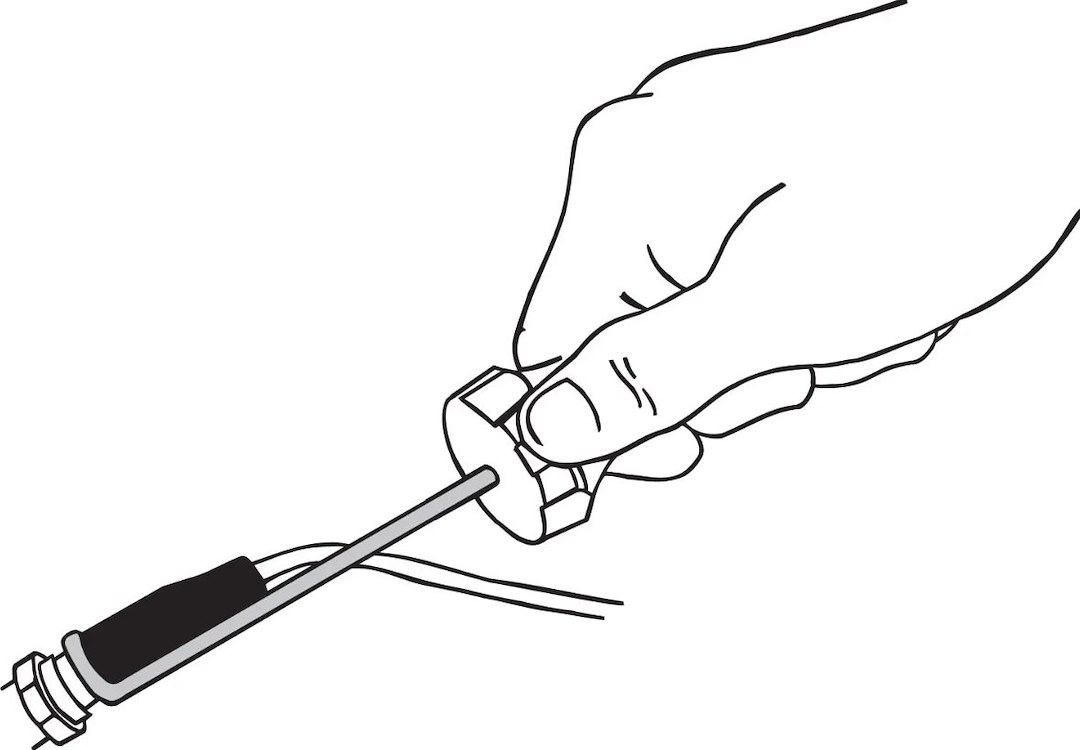 Lisle Spark Plug Boot Removal Tool, Square Shaft, Insulated Handle – 51250