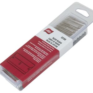 Lisle Razor Blade, Fits All Standard Razor Blade Tools, Single Edge, Stainless Steel, Set of 100 – 52150