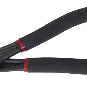 Lisle Pliers, Double Sided Tool for Removing and Installing Clamps, Integrated Spring, Black Handle – 55230