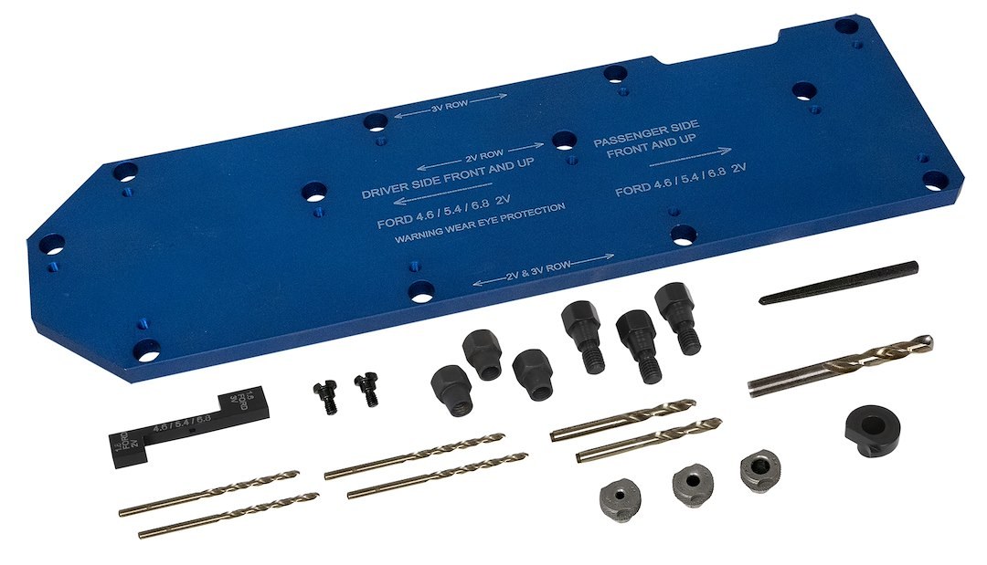 Lisle Exhaust Manifold Bolt Repair Kit, Use to Remove Broken Exhaust Manifold Mounting Bolts – 71600