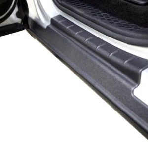 Bushwacker Rocker Panel Guard, Trail Armor ®, Flat, Matte Black, Dura-Flex ® 2000 Tpo, With Sill Plate – 14069
