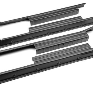 Bushwacker Rocker Panel Guard, Trail Armor ®, Flat, Matte Black, Tpo (thermopolyolefin) – 14136