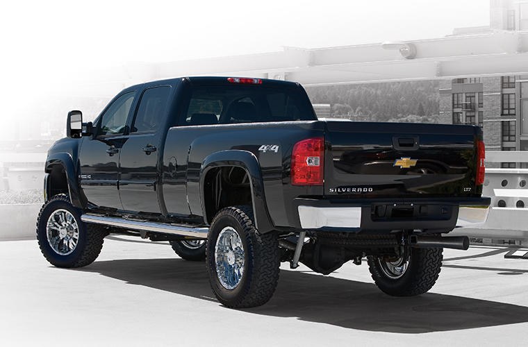 Bushwacker Fender Flare, Extend-A-Fender®, 2.20 Inch Tire Coverage, Black, Dura-Flex ® 2000 ABS Smooth Plastic, 6-1/4 Inch Flare Height – 20136-02