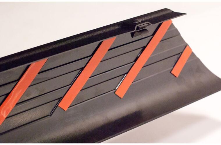 Bushwacker Bed Side Rail Protector, Ultimate, With Stake Pocket Holes, Smooth, Black, Dura-Flex ® 2000 Tpo Plastic, Direct-Fit – 48503