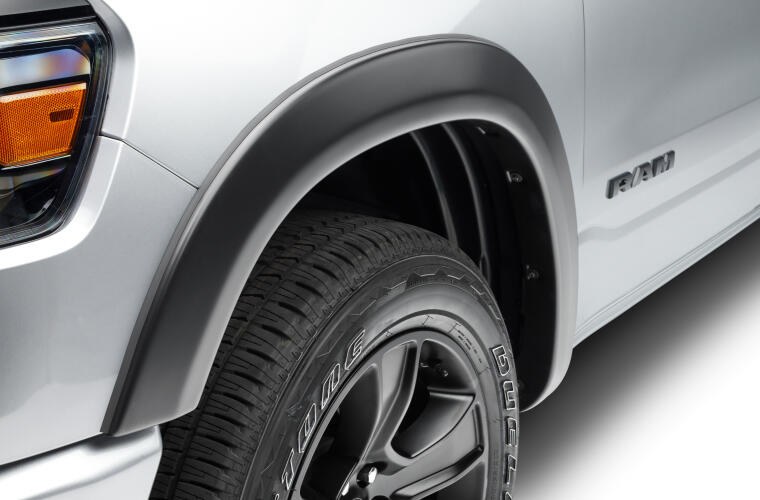 Bushwacker Fender Flare, “oe” Style ®, Matte Black, Dura-Flex ® 2000 ABS Smooth Plastic, Set of 4 – 50928-02
