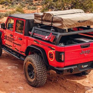 Bushwacker Bed Cargo Rack, Gorack, 1000 Pound Static/ 600 Pound Dynamic Weight Capacity, Stake Pocket Mount, Textured Black – 9150101