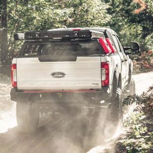 Bushwacker Bed Cargo Rack, Gorack, 1000 Pound Static/ 600 Pound Dynamic Weight Capacity, Stake Pocket Mount, Textured Black – 9250101