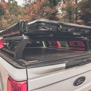 Bushwacker Bed Cargo Rack, Gorack, 1000 Pound Static/ 600 Pound Dynamic Weight Capacity, Stake Pocket Mount, Textured Black – 9250101