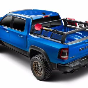 Bushwacker Bed Cargo Rack, Gorack, 1000 Pound Static/ 600 Pound Dynamic Weight Capacity, Stake Pocket Mount, Textured Black – 9550101