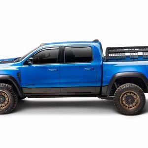 Bushwacker Bed Cargo Rack, Gorack, 1000 Pound Static/ 600 Pound Dynamic Weight Capacity, Stake Pocket Mount, Textured Black – 9550101