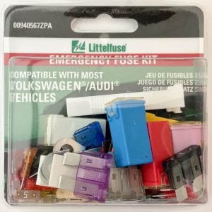 Littelfuse Fuse Assortment, Emergency Fuse Kit for Use with Most Volkswagon and Audi Vehicles – 00940567ZPA