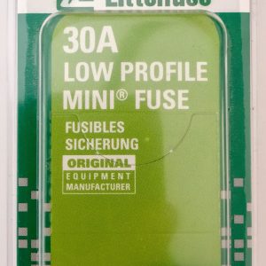 Littelfuse Fuse, Low Profile Mini Blade, 30 Amp – LMIN30