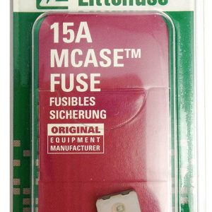 Littelfuse Fuse, Mcase®, Gray Cartridge, 15 Amp, Single – MCAS015.XP