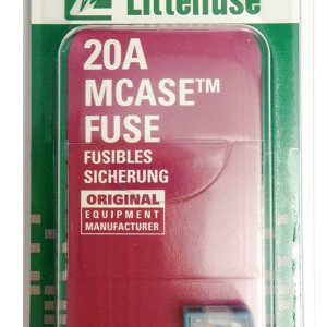 Littelfuse Fuse, Mcase®, Blue Cartridge, 20 Amp, Single – MCAS020.XP
