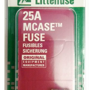 Littelfuse Fuse, Mcase®, White Cartridge, 25 Amp, Single – MCAS025.XP