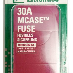 Littelfuse Fuse, Mcase®, Pink Cartridge, 30 Amp, Single – MCAS030.XP