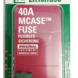 Littelfuse Fuse, Mcase®, Green Cartridge, 40 Amp, Single – MCAS040.XP