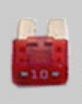 Littelfuse Fuse, MICRO2®, Red Blade, Atr, 10 Amp, Single – MIC2010.VP