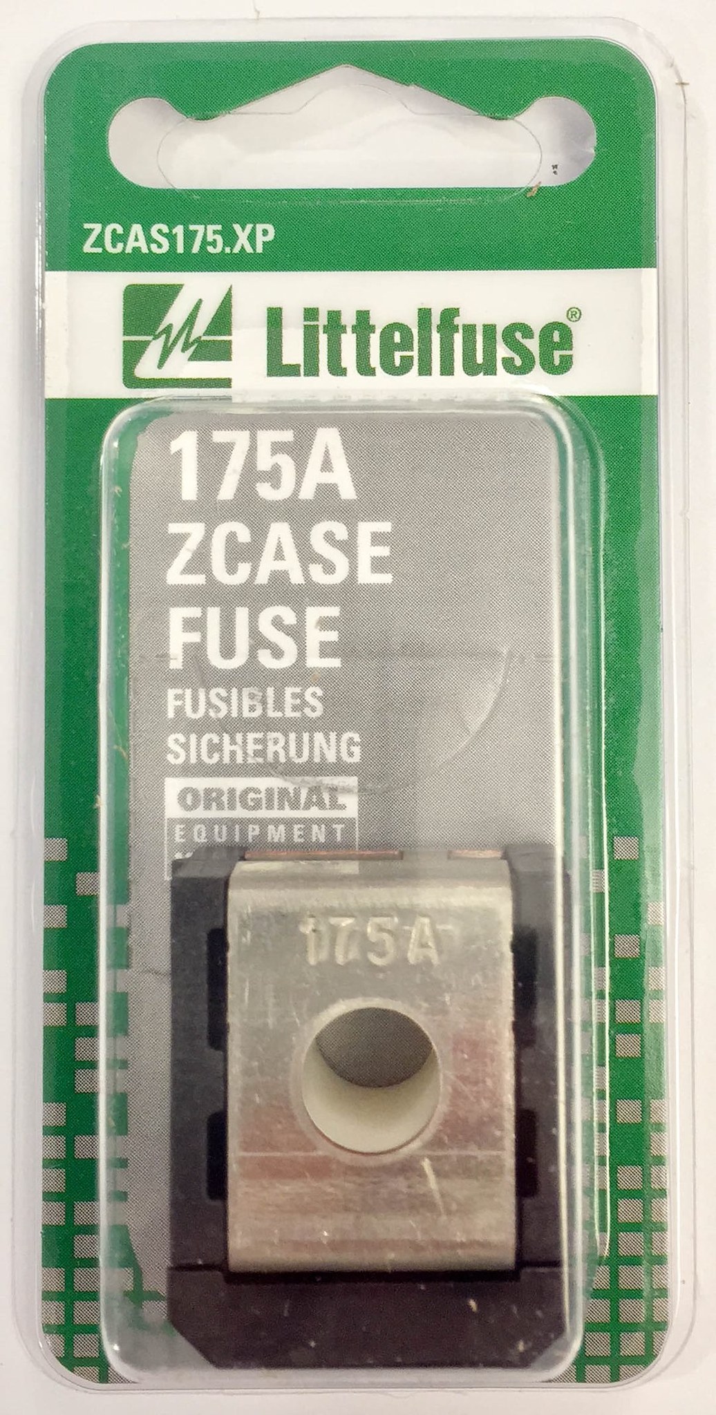 Littelfuse Fuse, Zcase®, Bolt Down, 175 Amp, Single – ZCAS175.XP