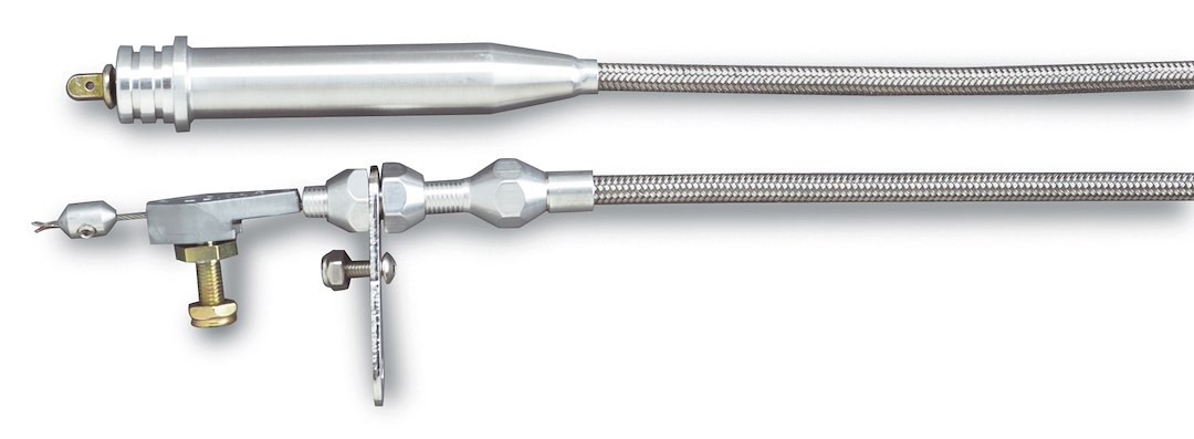 Lokar Auto Trans Kickdown Cable, Hi-Tech, For Use with 700R4 Transmission, Stainless Steel Housing – KD-2700HT