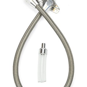 Lokar Auto Trans Dipstick, Hi-Tech, For 200R4 Transmission/ Push IN Style, Firewall Mount, 24 Inch, Stainless Steel, Non Locking – TD-3200RFM