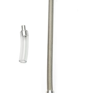 Lokar Auto Trans Dipstick, Hi-Tech, For TH350 Transmission/ Push IN Style, Trans Mount, Stainless Steel, Non Locking – TD-3350TM