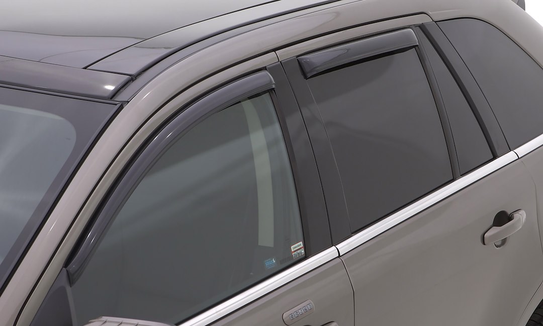 Lund International Rainguard, Ventvisor Elite, Low Profile, IN-Channel, OE Window Tint, High Performance Acrylic, Set of 4 – 184727
