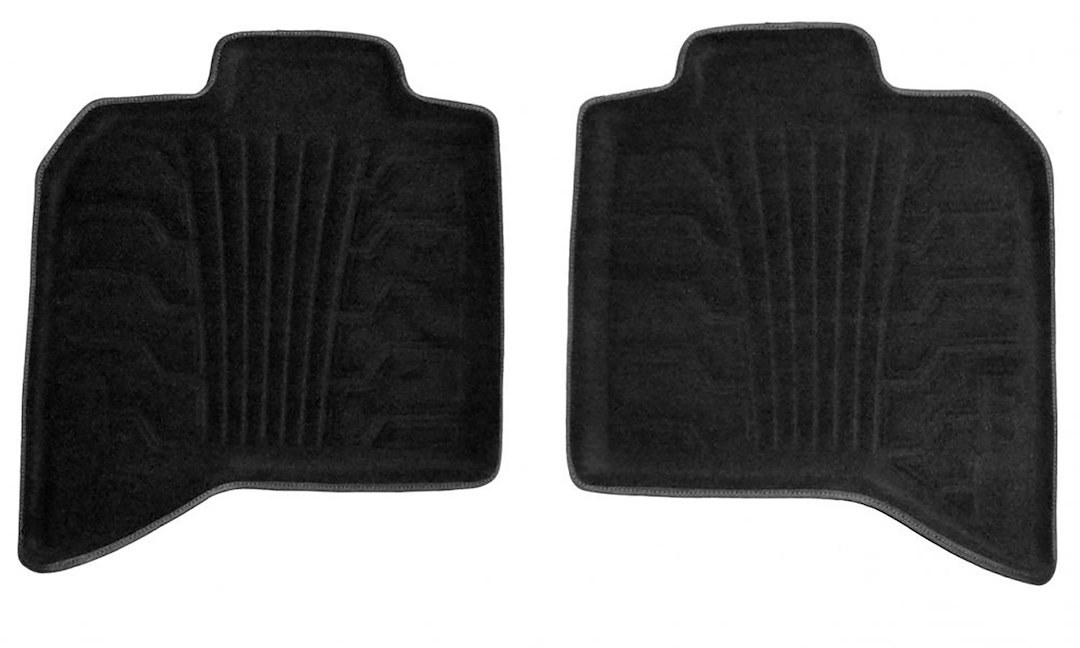Lund International Floor Liner, Catch-It, Black, Molded Fit, Raised Blocks with Drip Channels, Nylon, 1 Piece – 783136-B