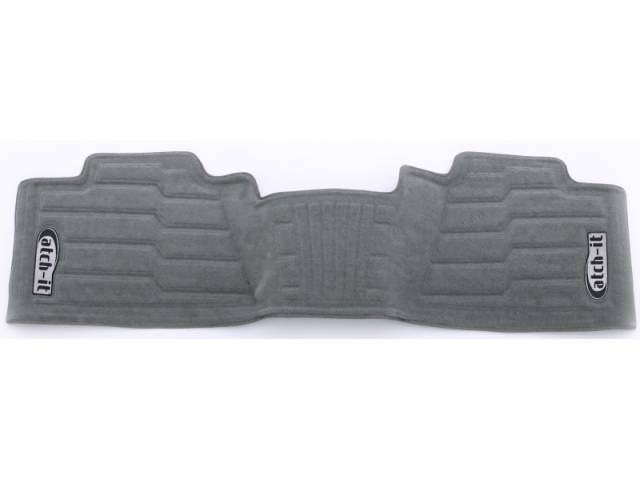 Lund International Floor Liner, Catch-It, Gray, Molded Fit, Raised Blocks with Drip Channels, Nylon, 1 Piece – 783136-G